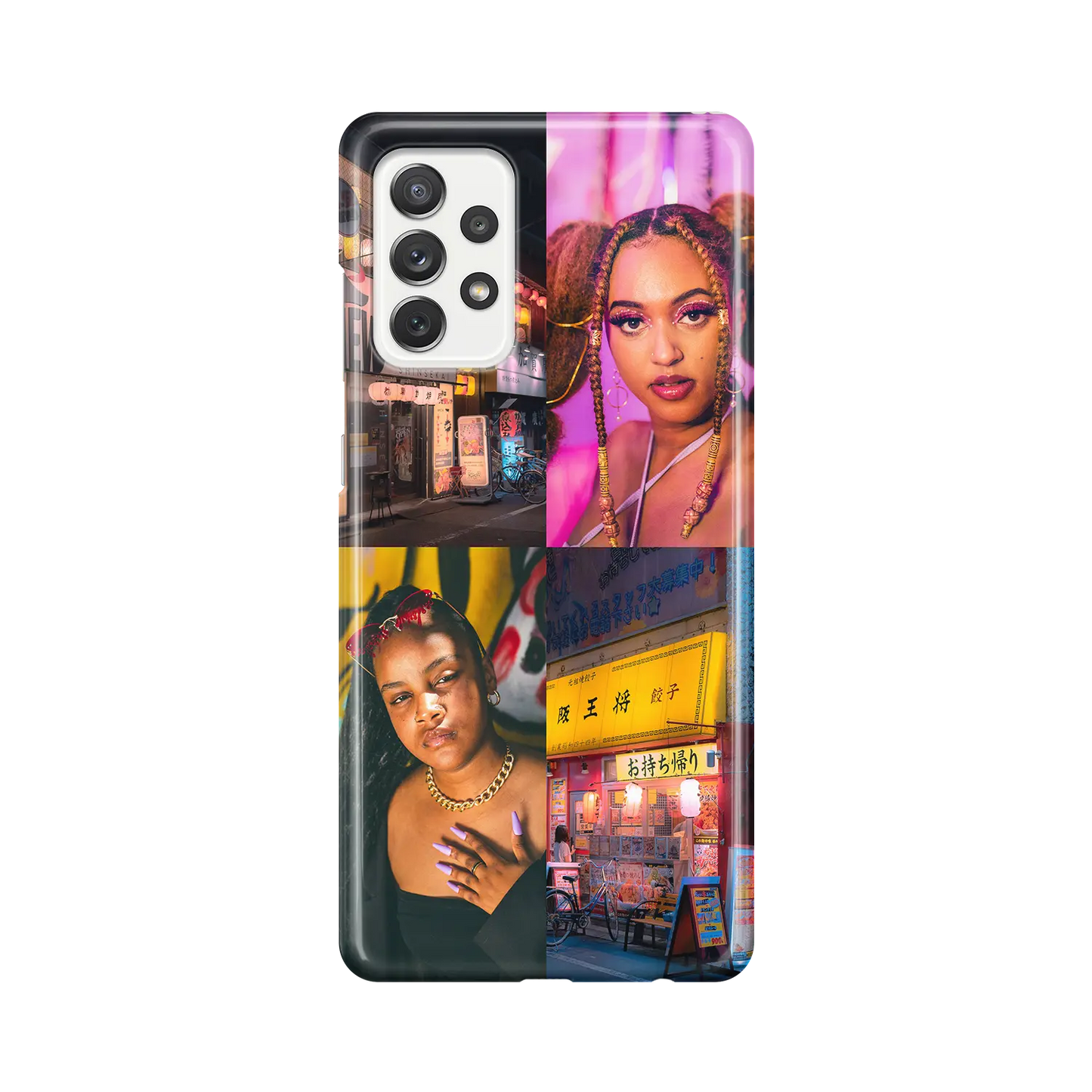 4 Photos - Personnalisées Galaxy A coque