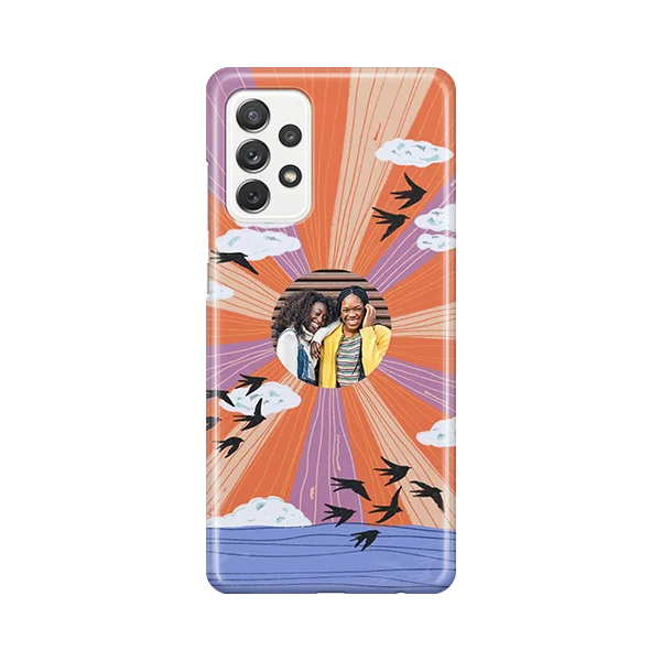 Sunset Light - Coque Galaxy A personnalisée