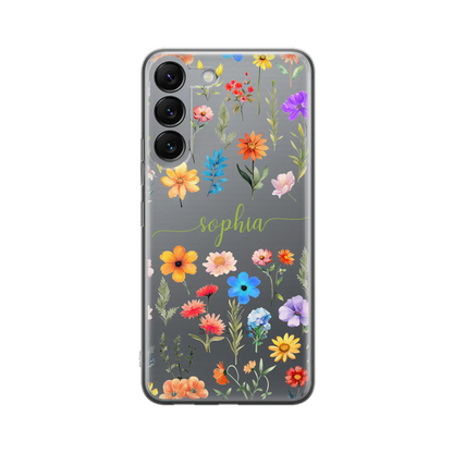 Fleurs - Coque Galaxy S personnalisé