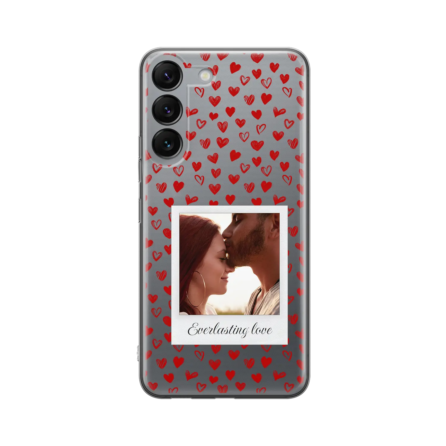 Polaroid Hearts - Coque Galaxy S personnalisé