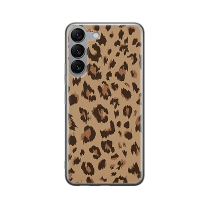 Imprimé guépard sauvage - Personnalisé Galaxy S coque