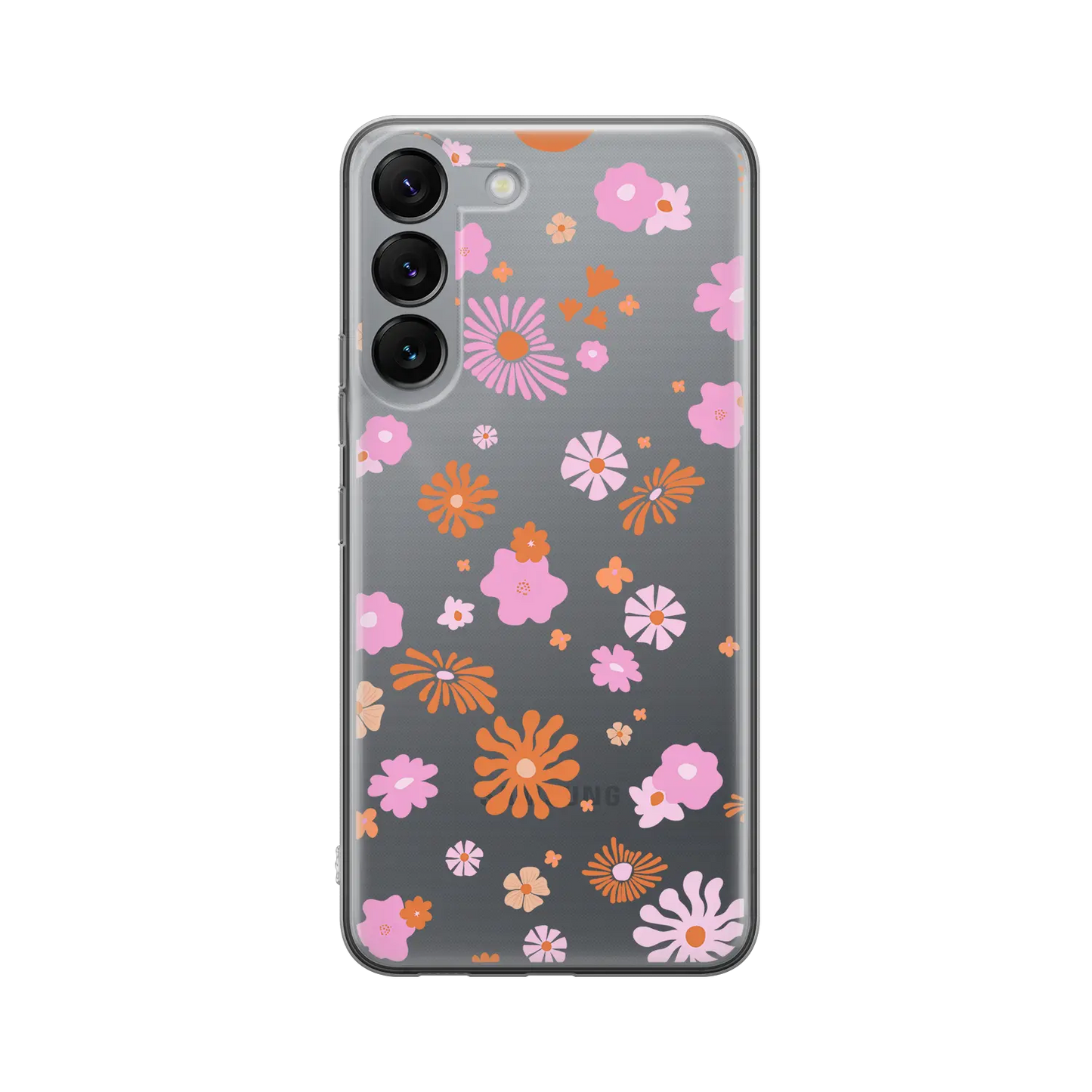 Hippie Flowers - Coque Galaxy S personnalisé