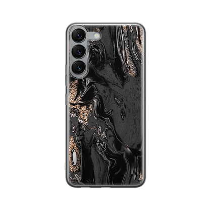 Marble Drip - Coque Galaxy S personnalisée