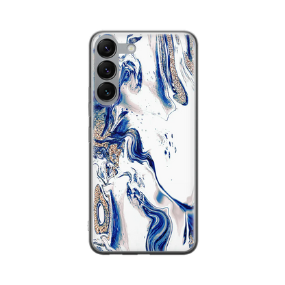 Marble Drip - Coque Galaxy S personnalisée