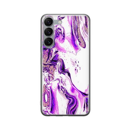 Marble Drip - Coque Galaxy S personnalisée