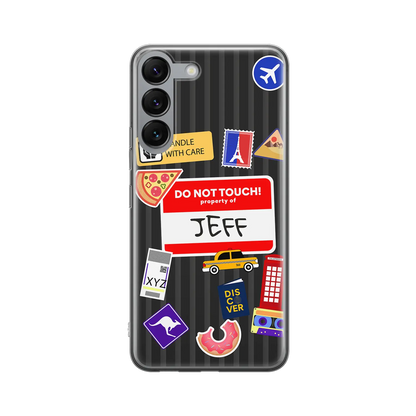 Ma propriété - Coque Galaxy S personnalisée