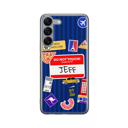 Ma propriété - Coque Galaxy S personnalisée