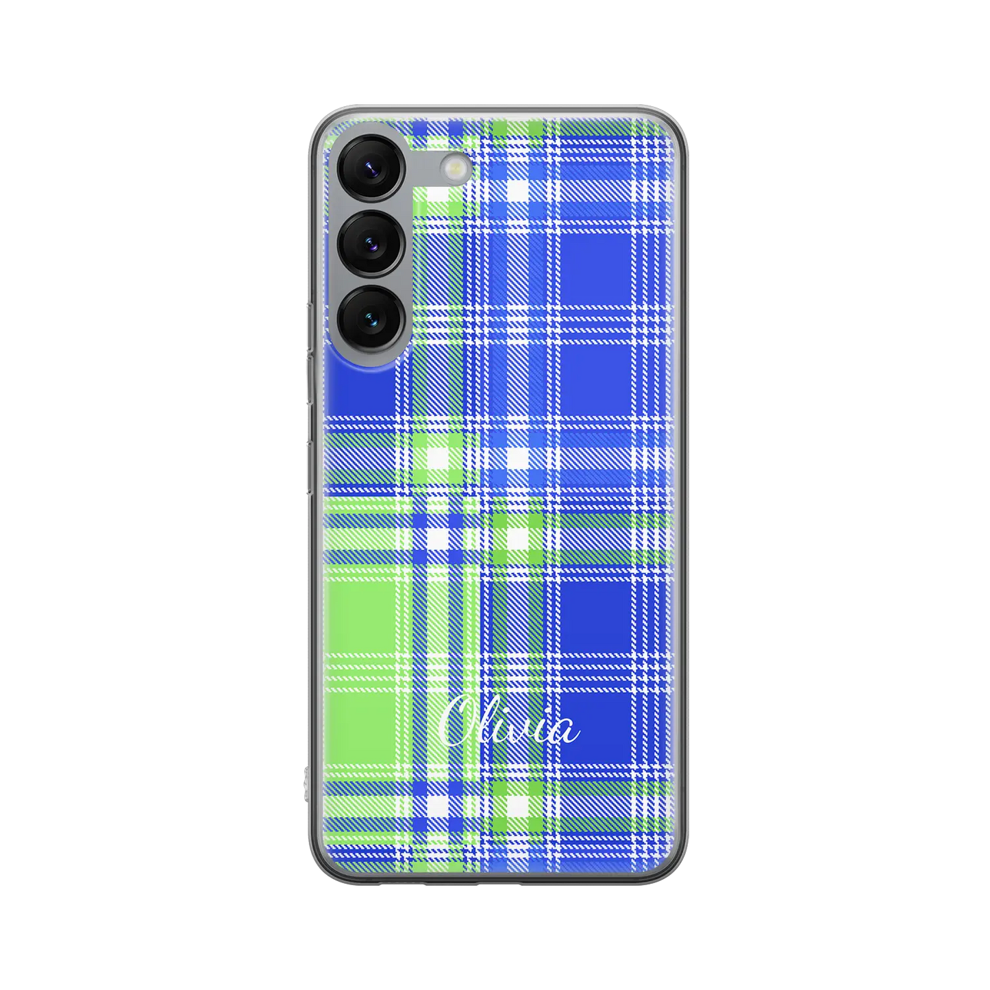 Plaid & Simple - Coque Galaxy S personnalisé