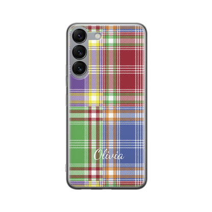 Plaid & Simple - Coque Galaxy S personnalisé