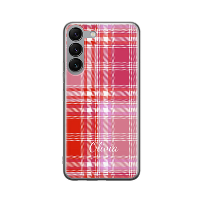 Plaid & Simple - Coque Galaxy S personnalisé