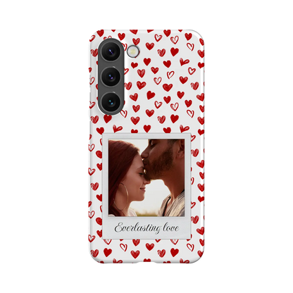 Polaroid Hearts - Coque Galaxy S personnalisé