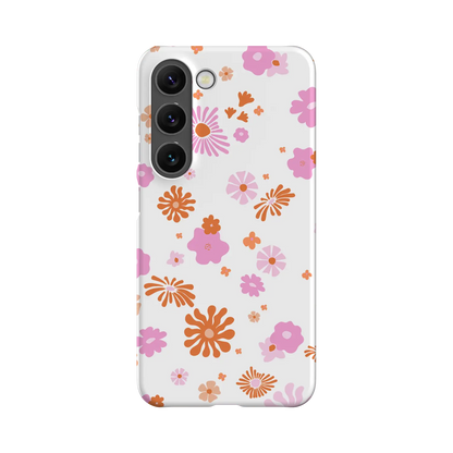 Hippie Flowers - Coque Galaxy S personnalisé