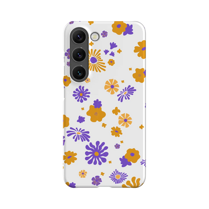 Hippie Flowers - Coque Galaxy S personnalisé