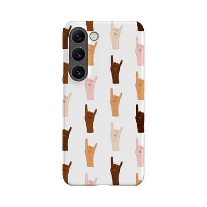 Mains du monde - Custom Galaxy S coque