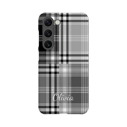 Plaid & Simple - Coque Galaxy S personnalisé