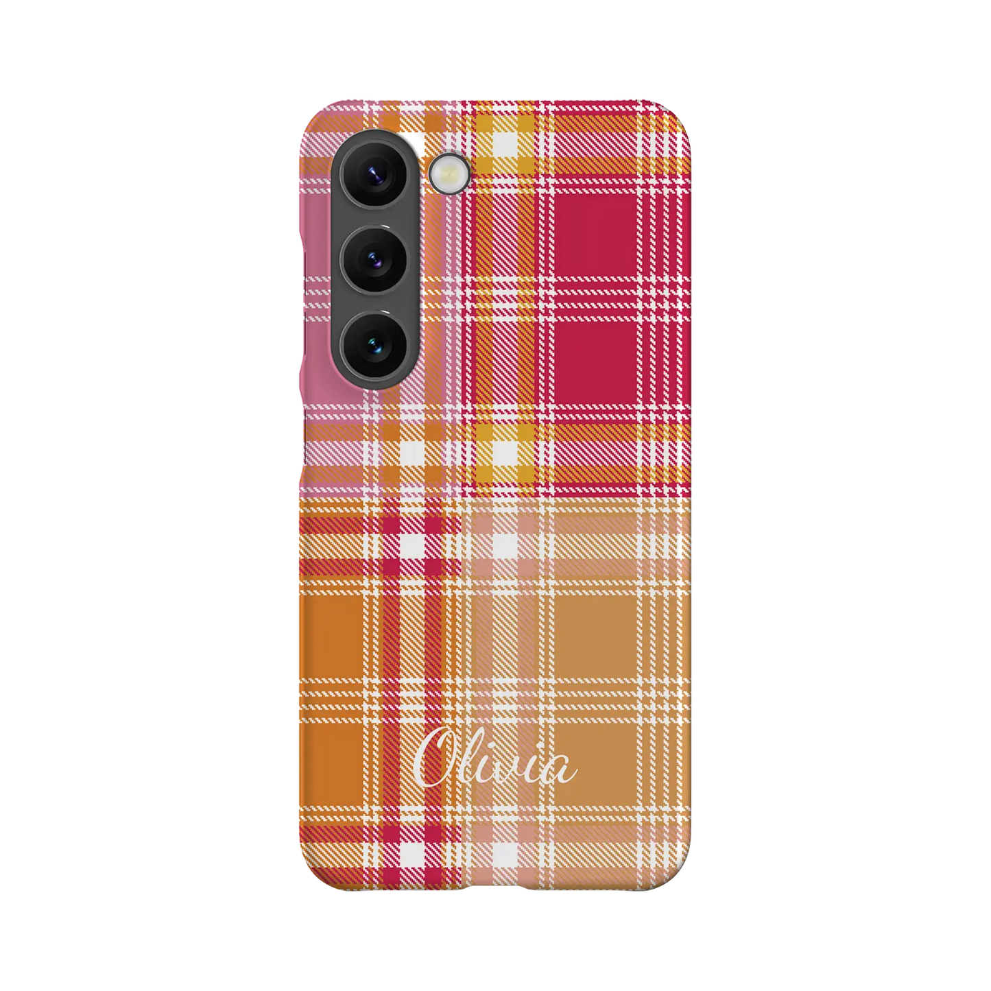 Plaid & Simple - Coque Galaxy S personnalisé