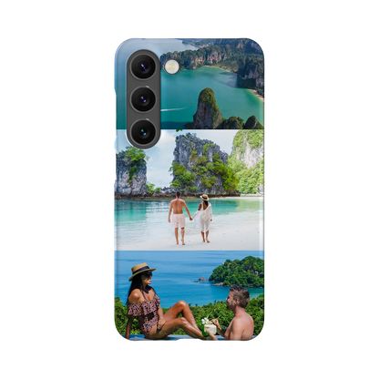 3 Photos - Coque Galaxy S personnalisée