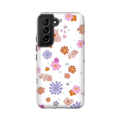 Hippie Flowers - Coque Galaxy S personnalisé