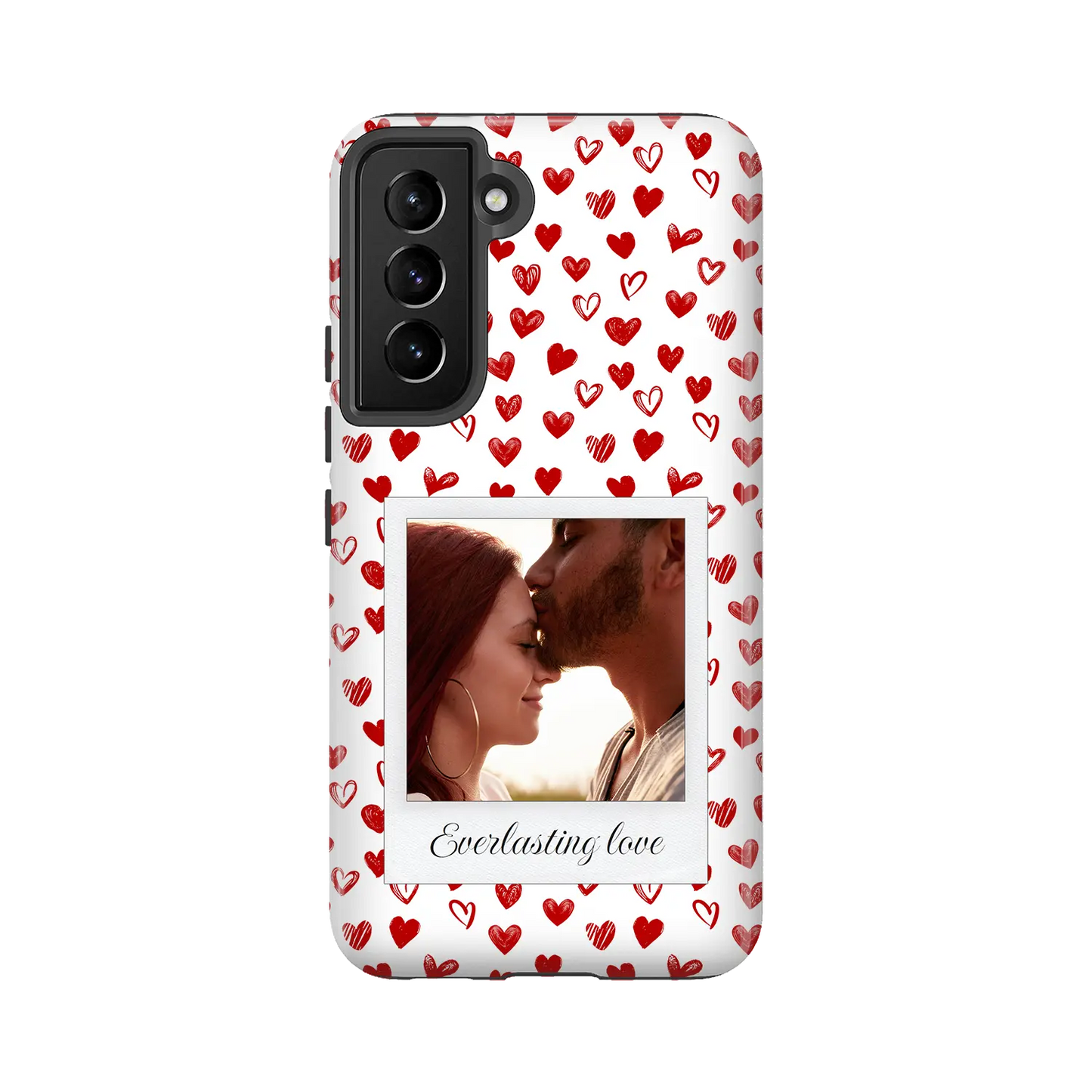 Polaroid Hearts - Coque Galaxy S personnalisé