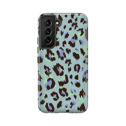 Imprimé guépard sauvage - Personnalisé Galaxy S coque