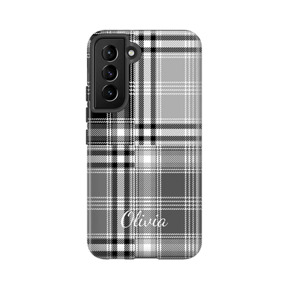 Plaid & Simple - Coque Galaxy S personnalisé