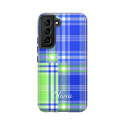 Plaid & Simple - Coque Galaxy S personnalisé