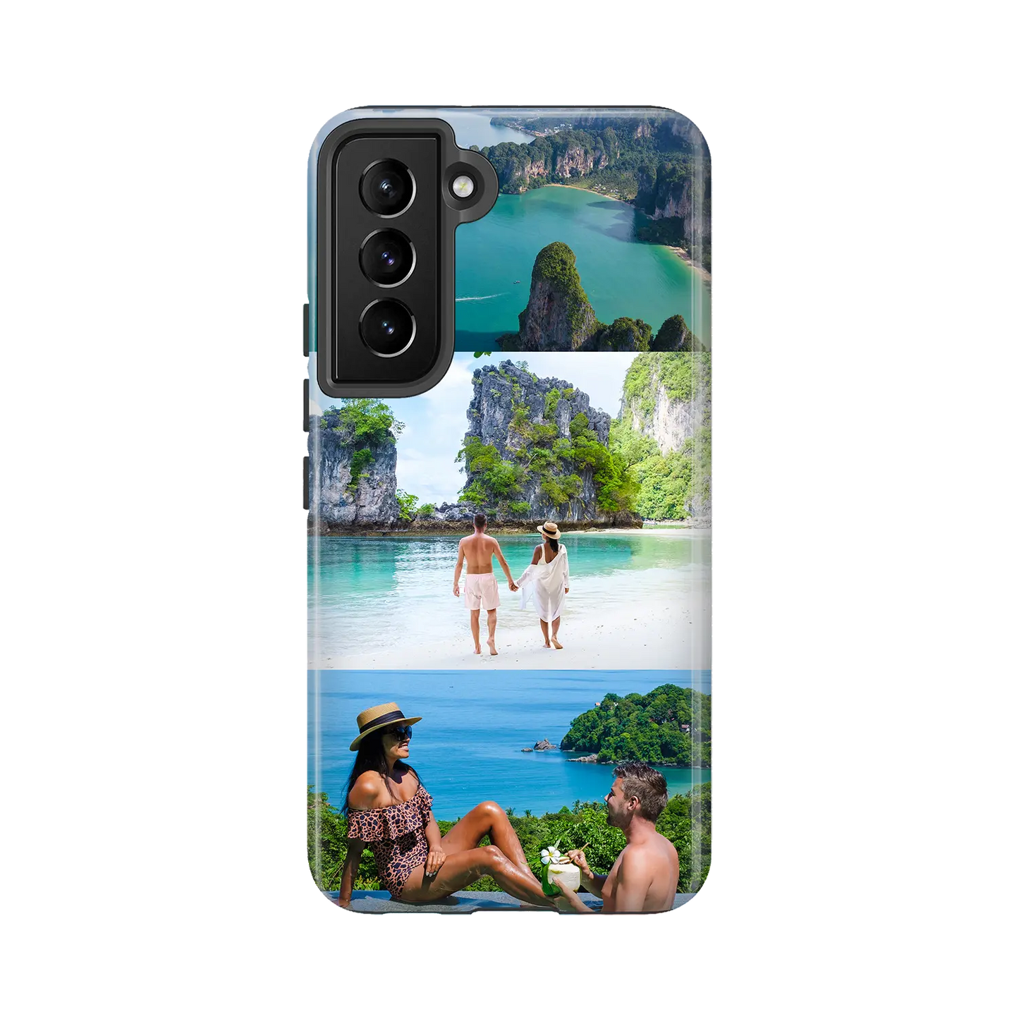 3 Photos - Coque Galaxy S personnalisée