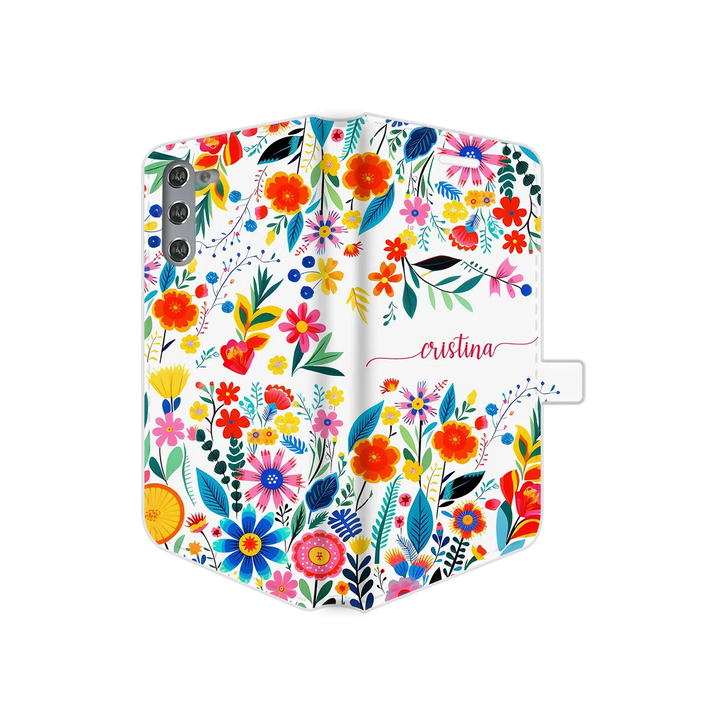 Happy Flowers - Coque Galaxy S personnalisée