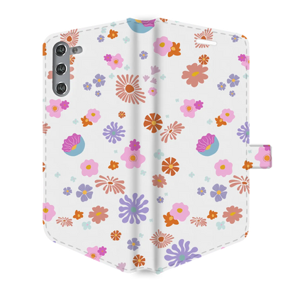 Hippie Flowers - Coque Galaxy S personnalisé