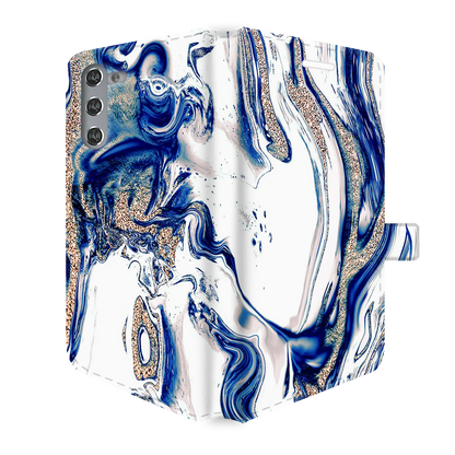 Marble Drip - Coque Galaxy S personnalisée