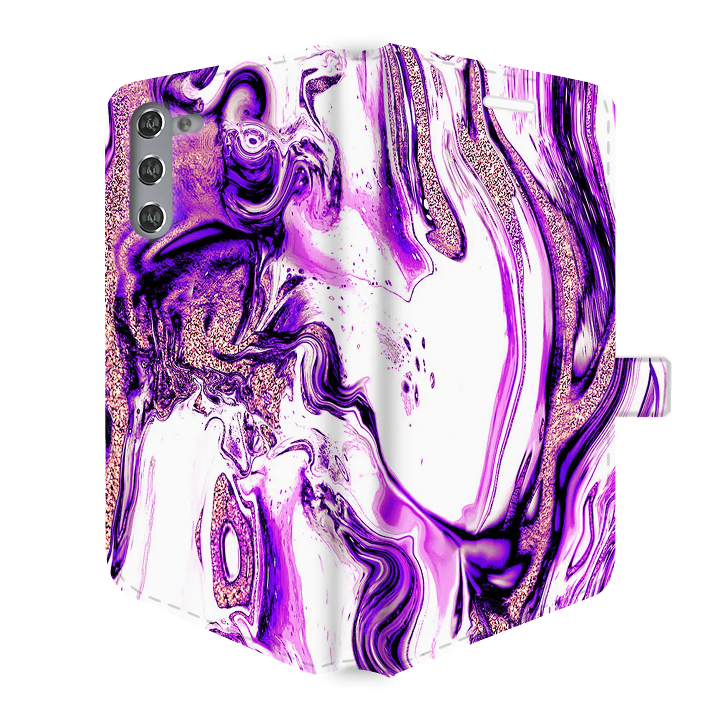 Marble Drip - Coque Galaxy S personnalisée