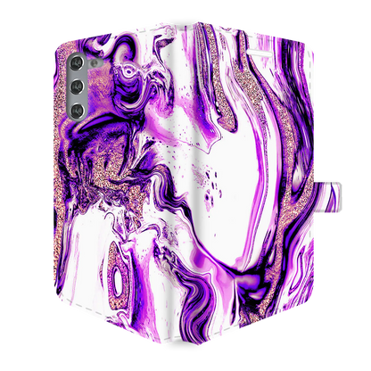 Marble Drip - Coque Galaxy S personnalisée