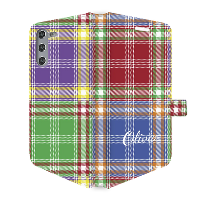 Plaid & Simple - Coque Galaxy S personnalisé