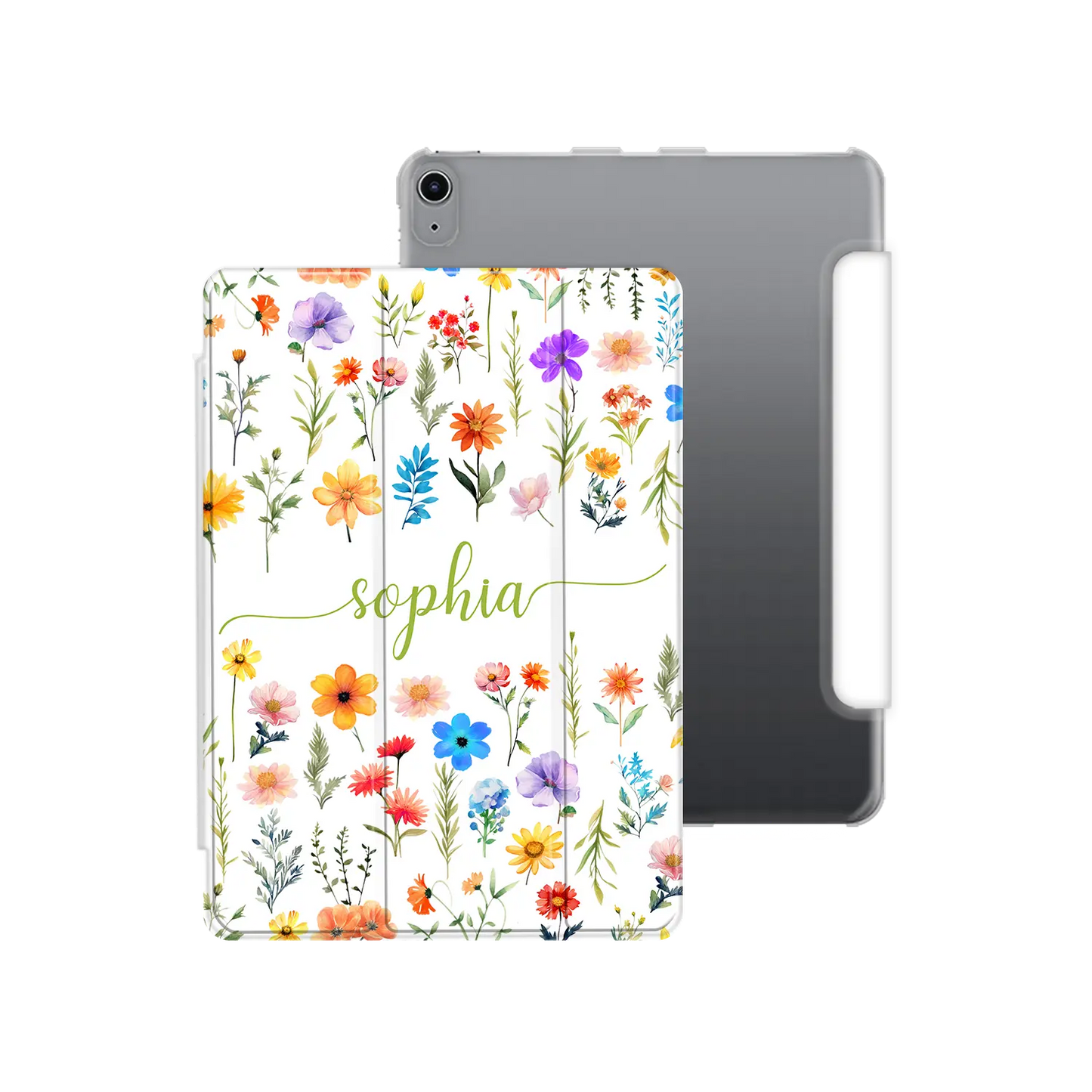 Fleurs - Coque iPad personnalisée