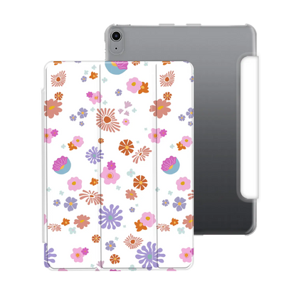 Hippie Flowers - iPad personnalisé coque