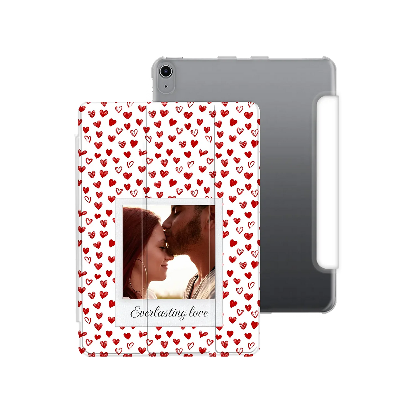 Polaroid Hearts - Coque iPad personnalisée