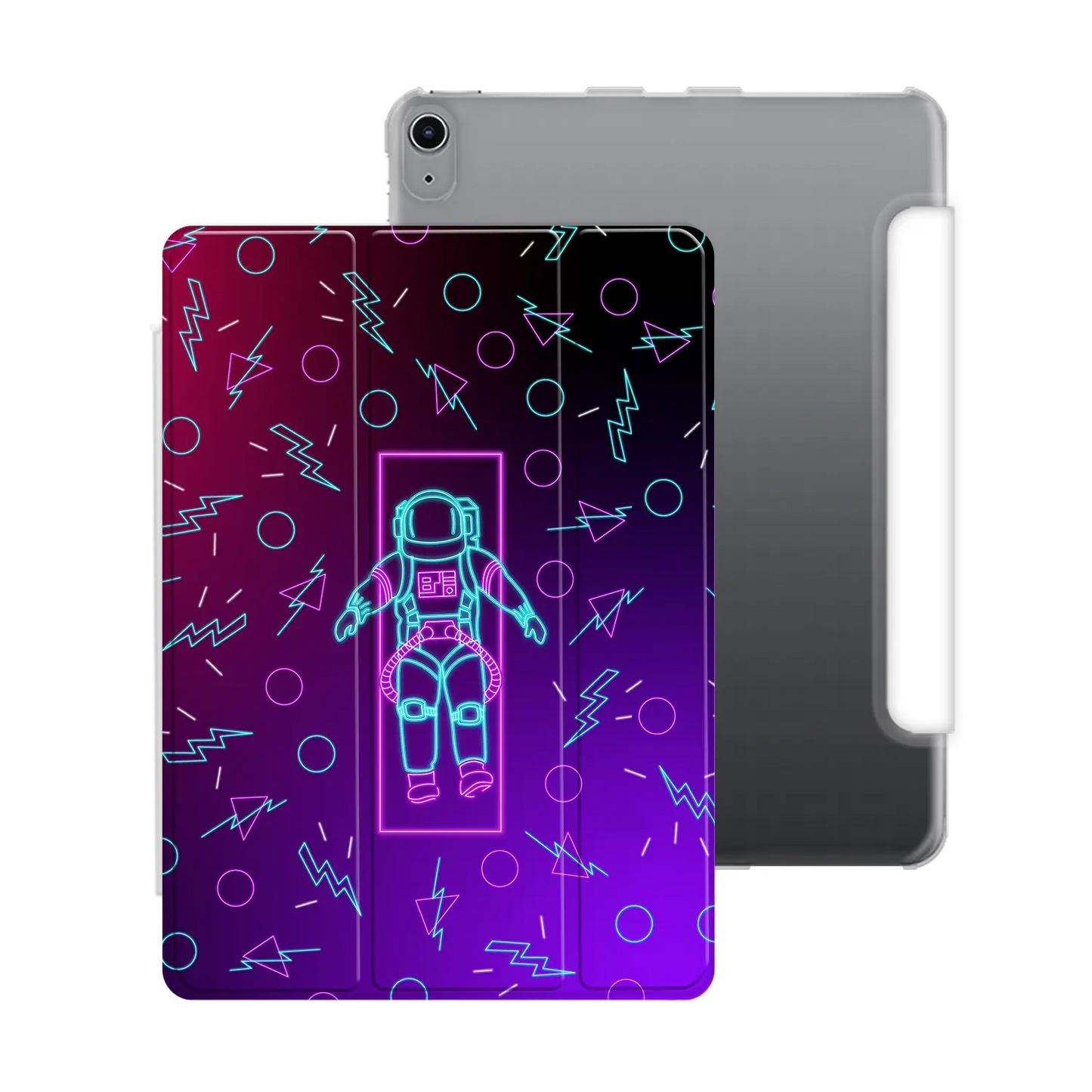 Neon Astro - iPad personnalisé coque