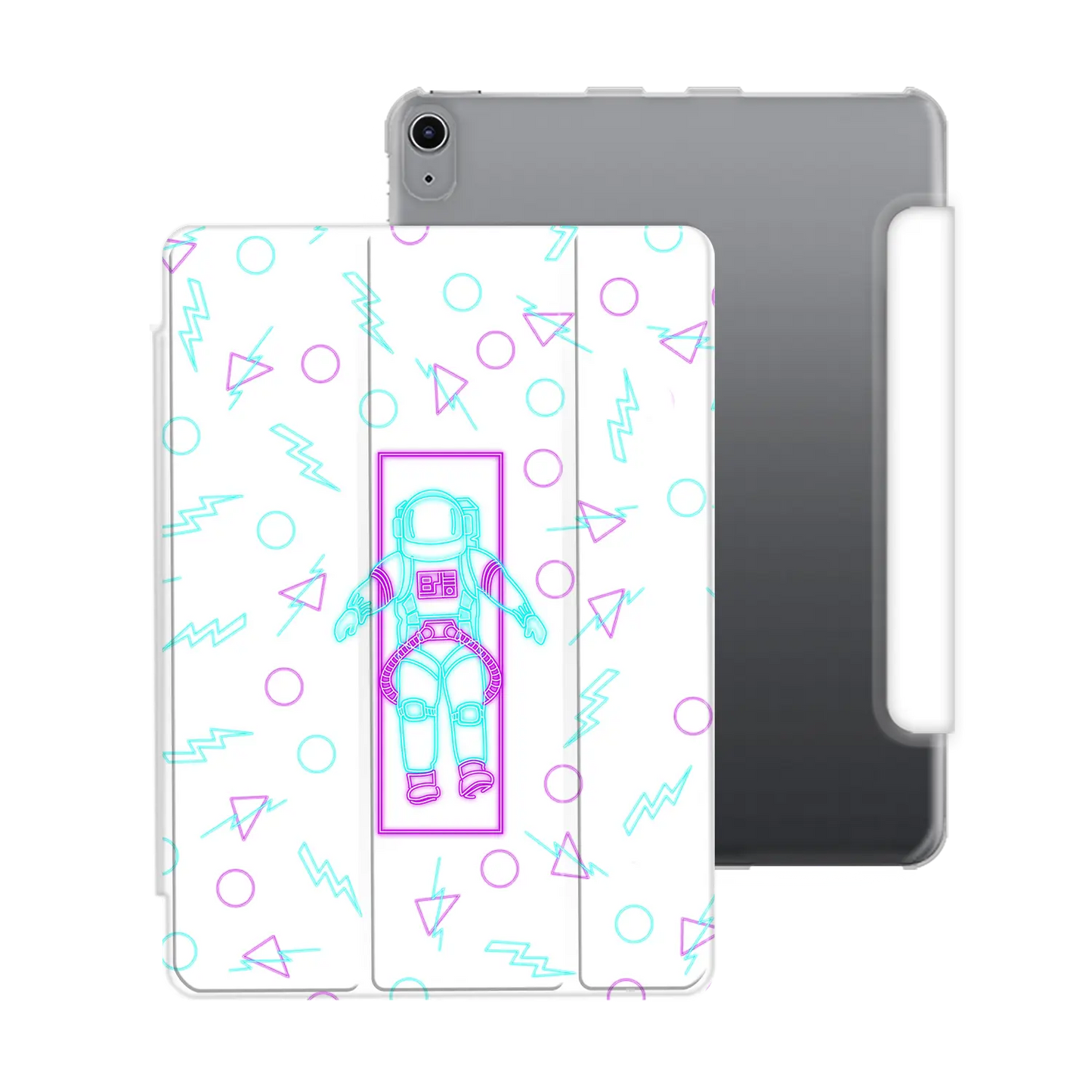 Neon Astro - iPad personnalisé coque