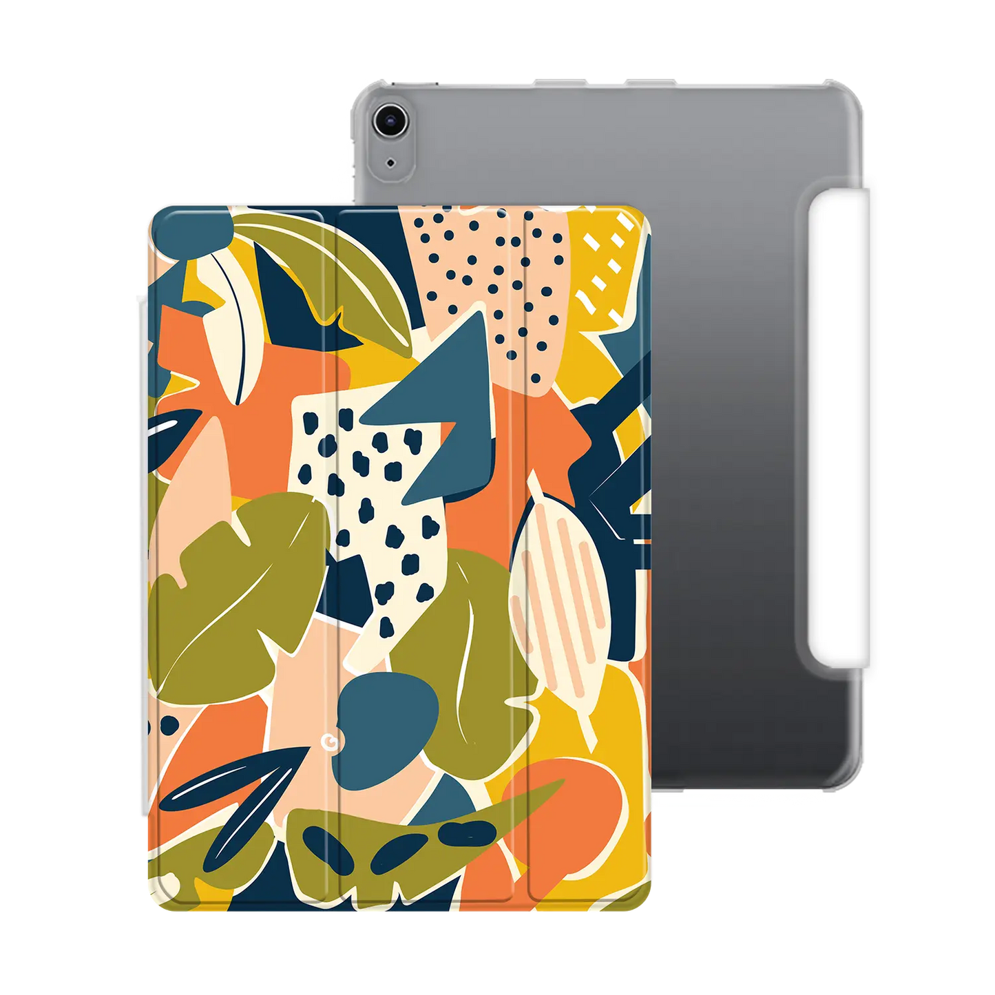 Jungle contemporaine - iPad personnalisé coque