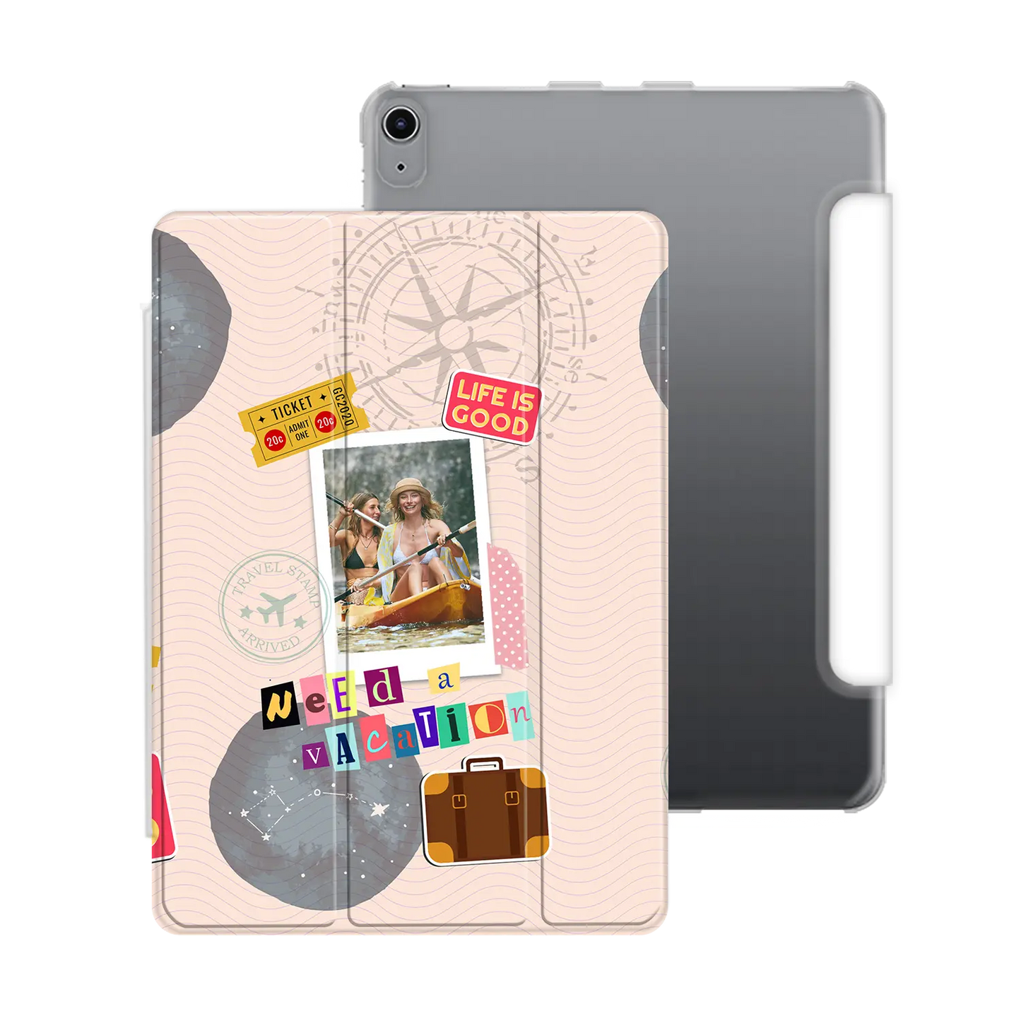Besoin de vacances - Coque iPad personnalisée