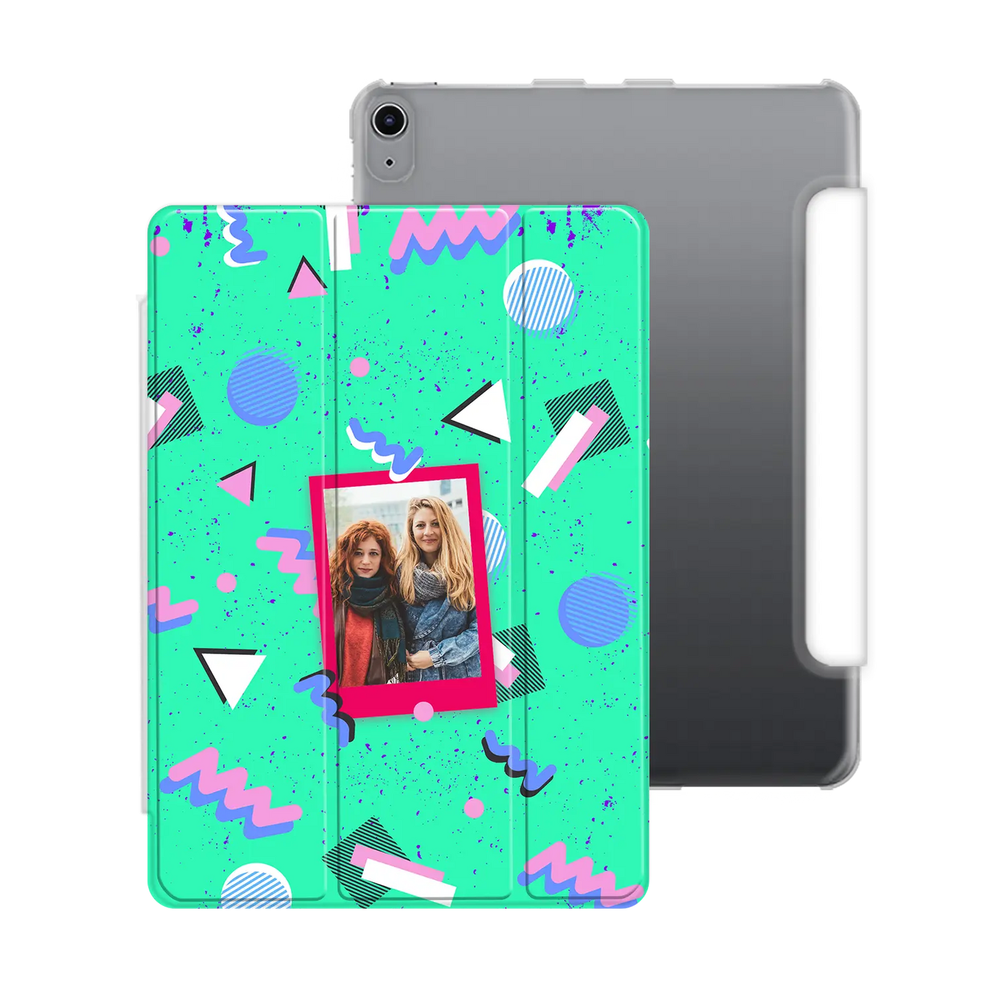 Retro Splash - Coque iPad personnalisée