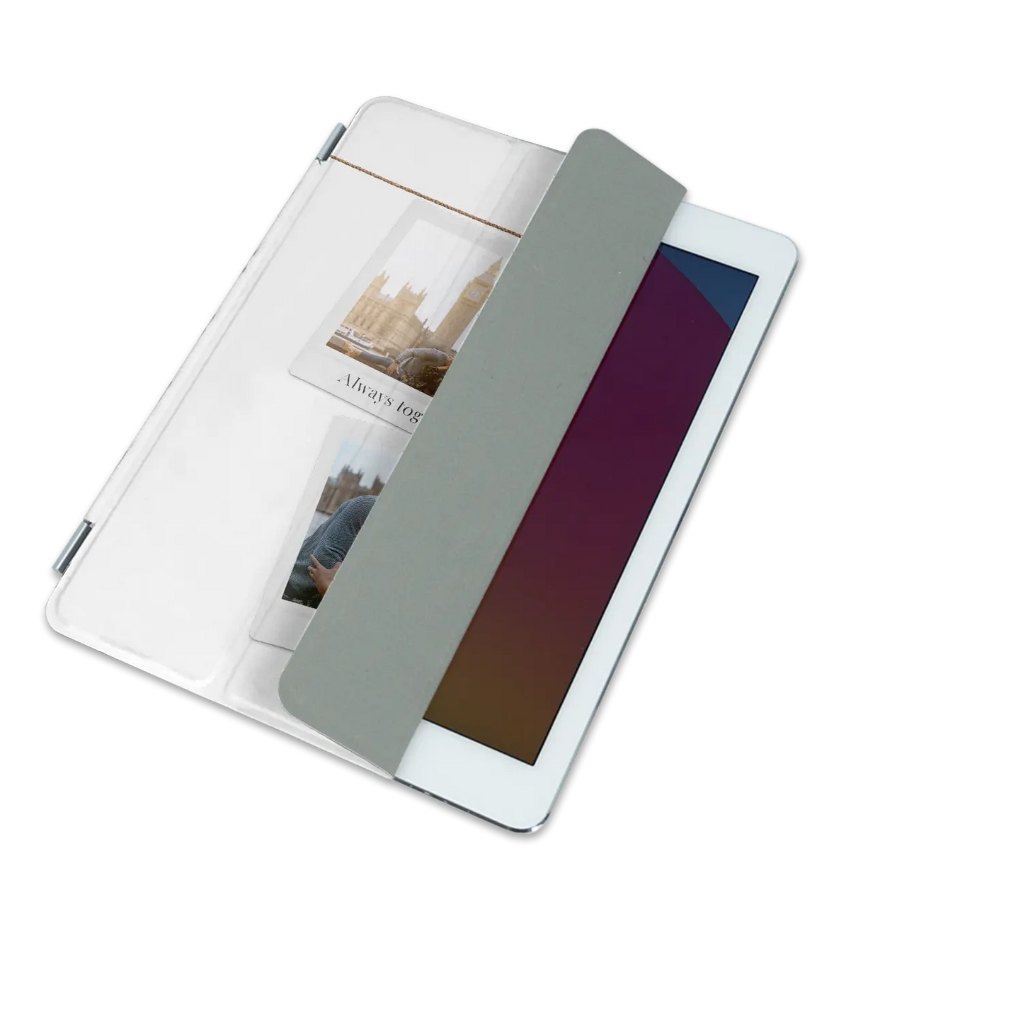 Polaroid Duo - Coque iPad personnalisée