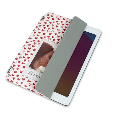 Polaroid Hearts - Coque iPad personnalisée