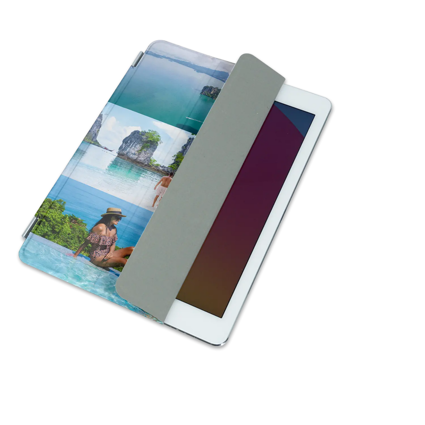 3 Photos - Coque iPad personnalisé