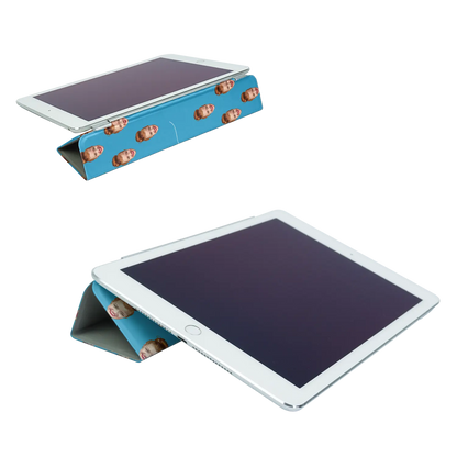 Face & Swirls - Etui iPad personnalisé