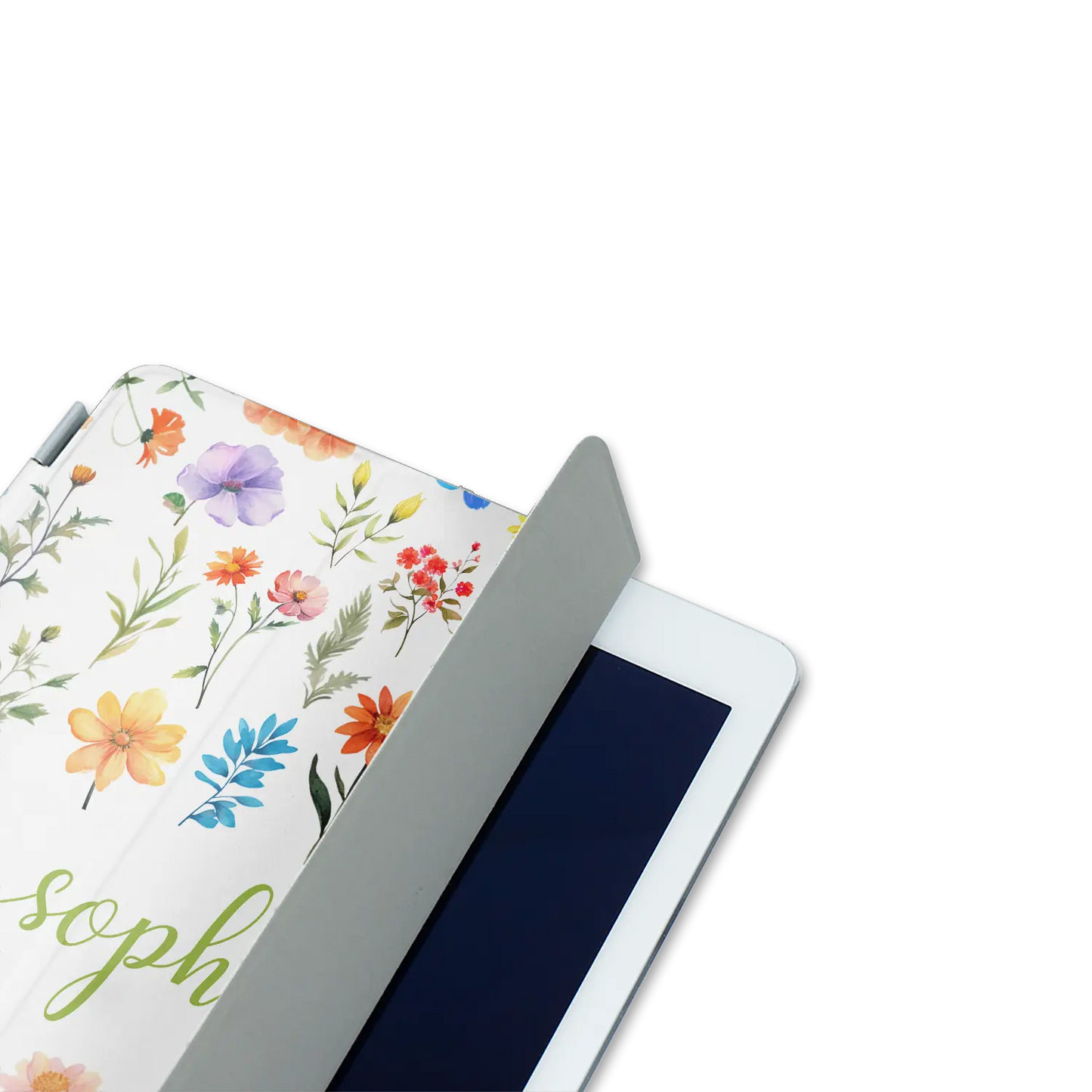 Fleurs - Coque iPad personnalisée