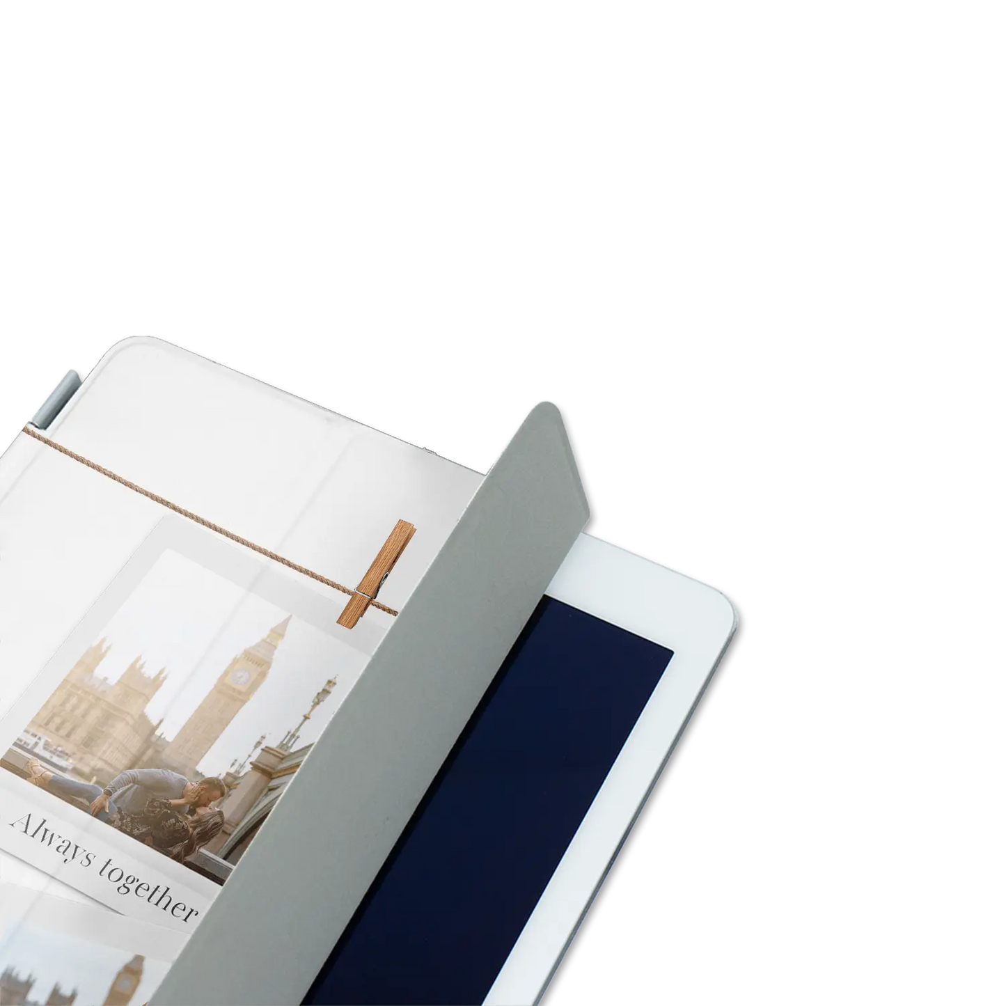 Polaroid Duo - Coque iPad personnalisée