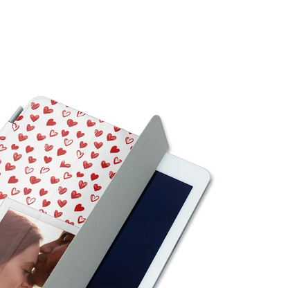 Polaroid Hearts - Coque iPad personnalisée