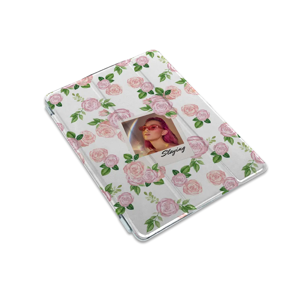 Roses - Coque iPad personnalisée