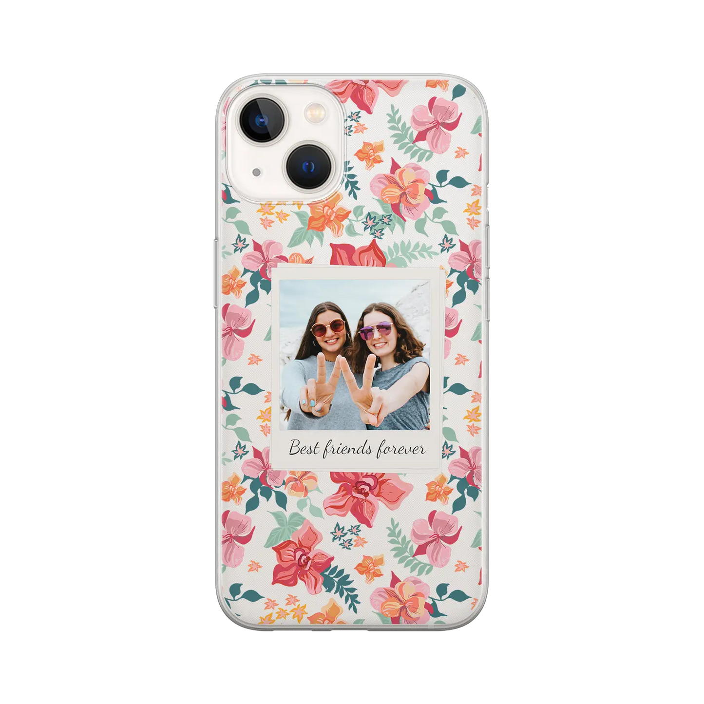 Secrets de fleurs - Coque iPhone personnalisée